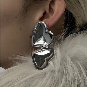 Peter Do Heart Locket Earrings